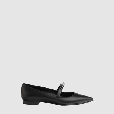 에르메스 여성 켈리 발레리나 플랫 - Hermes Womens Kelly Ballerina Flats - hes8792x