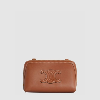 셀린느 여성 트리오페 체인 미니백 - Celine Womens Triomphe Chain Mini Bag - ceb13093x