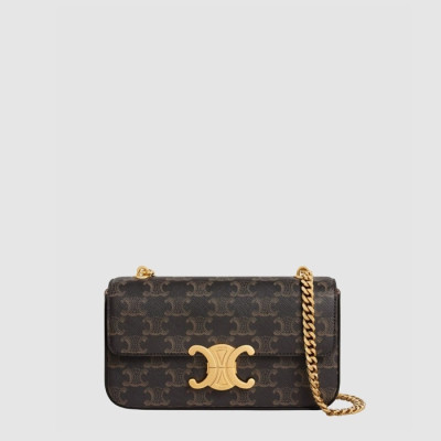 셀린느 여성 트리오페 체인 백 - Celine Womens Triomphe Chain Bag - ceb13101x