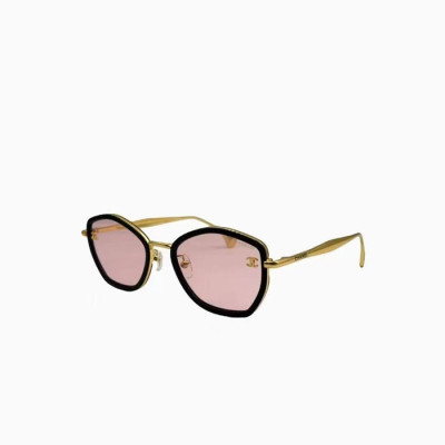 샤넬 여성 프리미엄 메탈 프레임 선글라스 - Chanel Womens Premium Metal Frame Sunglasses - acc6710x