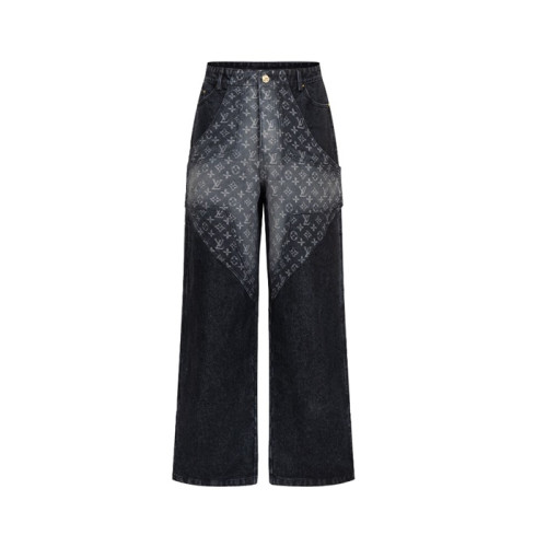 루이비통 남성 트렌디 청바지 - Louis vuitton Mens Trendy Jeans - lvc12997x