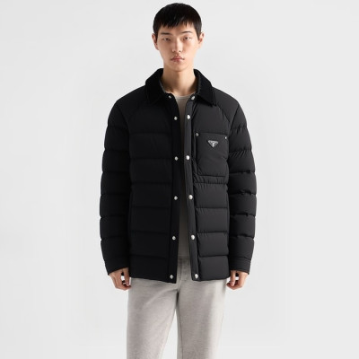 프라다 남성 다운 재킷 - Prada Mens Down Jacket - prc13085x