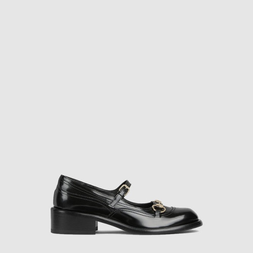 구찌 여성 홀스빗 디테일 메리 제인 - Gucci Womens Horsebit Detail Mary Jane - gus8927x