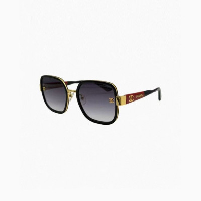 샤넬 여성 프리미엄 메탈 프레임 선글라스 - Chanel Womens Premium Metal Frame Sunglasses - acc6786x