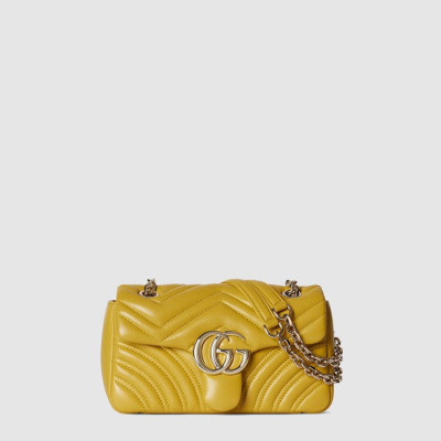 구찌 여성 GG 마몽 스몰 숄더백 - Gucci Womens GG Marmont Small Shoulder Bag - gub13278x