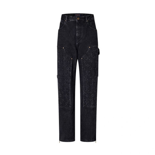 루이비통 남성 트렌디 청바지 - Louis vuitton Mens Trendy Jeans - lvc13417x