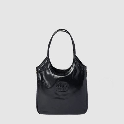 미우미우 여성 아이비 가죽 백 - Miumiu Womens Ivy Leather Bag - mib13376x