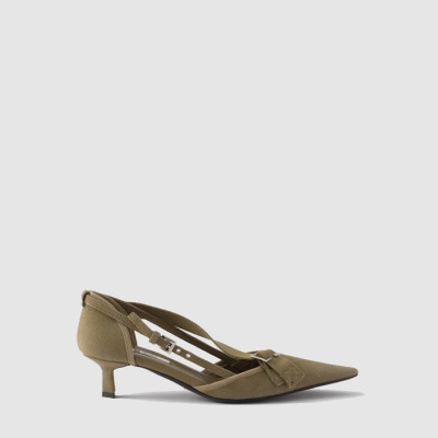 프라다 여성 캔버스 펌프스 - Prada Womens Canvas Pumps - prs13418x