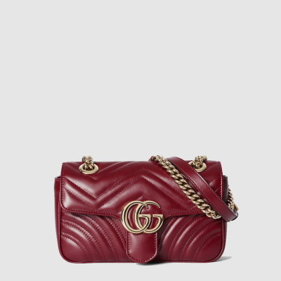 구찌 여성 GG 마몽 미니 숄더백 - Gucci Womens GG Marmont Mini Shoulder Bag - gub13547x