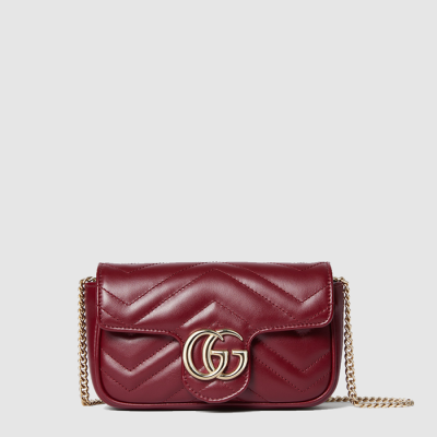구찌 여성 GG 마몽 수퍼 미니백 - Gucci Womens GG Marmont Super Mini Bag - gub13548x