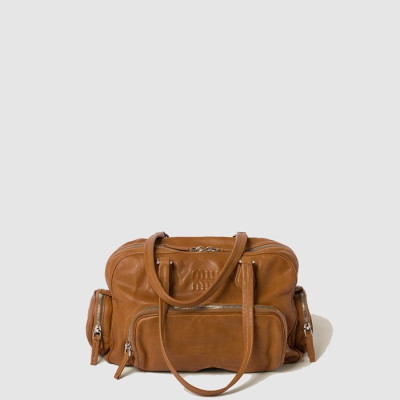 미우미우 여성 탑 핸들 백 - Miumiu Womens Top Handle Bag - mib13557x