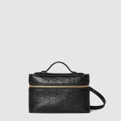 구찌 여성 GG 엠블럼 수퍼 미니백 - Gucci Womens GG Emblem Super Mini Bag - gub13563x