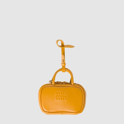 미우미우 여성 가죽 마이크로 보 백 - MiuMiu Womens Leather Micro Beau Bag - mib13791x