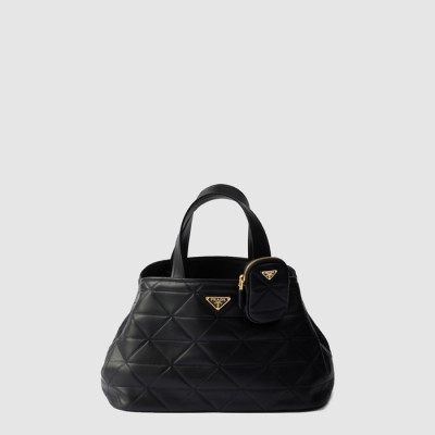 프라다 여성 미디엄 가죽 토트백 1BG545 - Prada Womens Medium Leather Tote Bag - prb14127x
