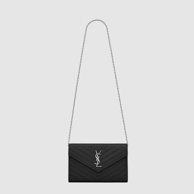 입생로랑 여성 카산드라 체인 클러치 - Saint Laurent Womens Cassandre Chain Clutch - ysb14276x