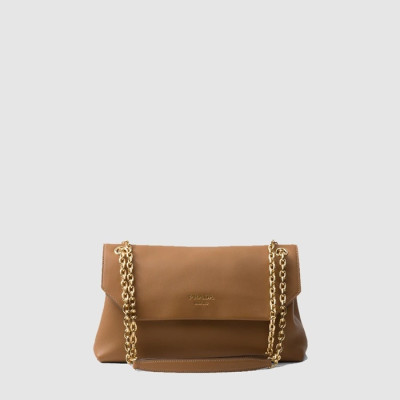 프라다 여성 두 미디움 숄더백 1BD371 - Prada Womens Doux Medium Leather Shoulder Bag - prb14464x