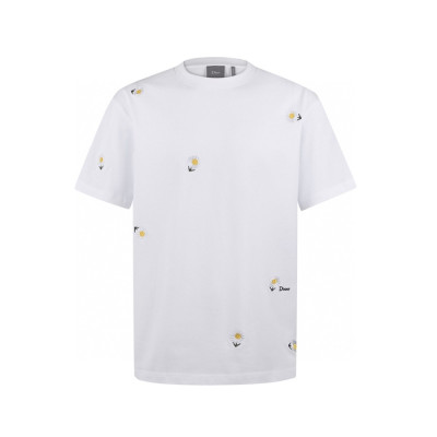 디올 남성 라운드 반팔 티셔츠 - Dior Mens Round Tshirt - dic13528x