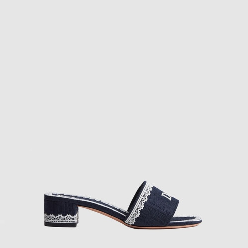 디올 여성 덴텔 뮬 힐 - Dior Womens Dentelle Mule Heels - dis13501x