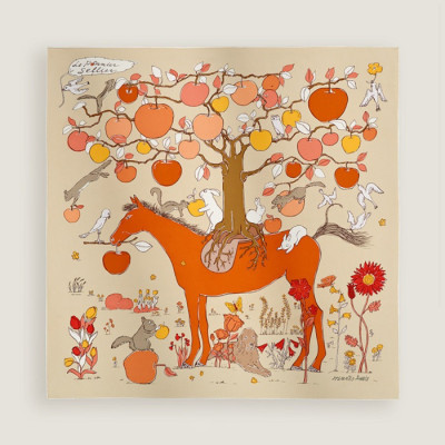 에르메스 여성 스퀘어 스카프 - Hermes Womens Square Scarf - acc7004x