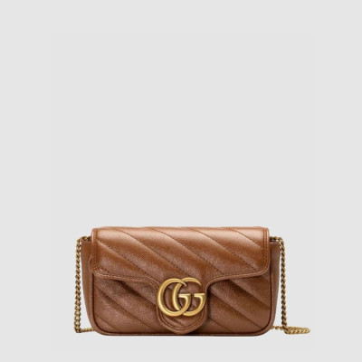 구찌 여성 마몬트 마틀라쎄 미니백 - Gucci Womens Marmont Matelassé Mini Bag - gub14744x