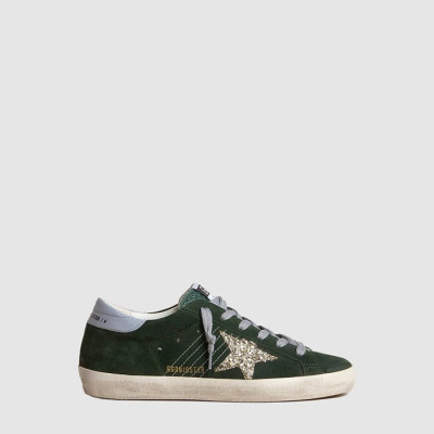 골든구스 남/녀 스웨이드 슈퍼스타 - Golden Goose Unisex Suede Superstar - gos13531x