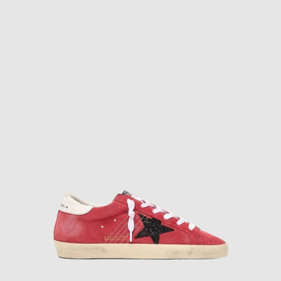 골든구스 남/녀 스웨이드 슈퍼스타 - Golden Goose Unisex Suede Superstar - gos13534x