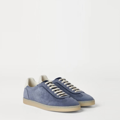 브루넬로쿠치넬리 남성 로우탑 스니커즈 - Brunello Cucinelli Mens Low-Top Sneakers - brs13574x