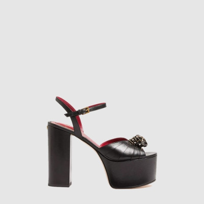 발렌티노 여성 레더 플랫폼 샌들 - Valentino Womens Leather Platform Sandals - vas13665x