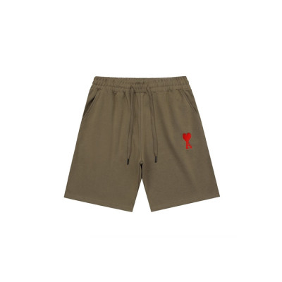 아미 남성 클래식 반바지 - Ami Mens Classic Half-pants - amc14054x