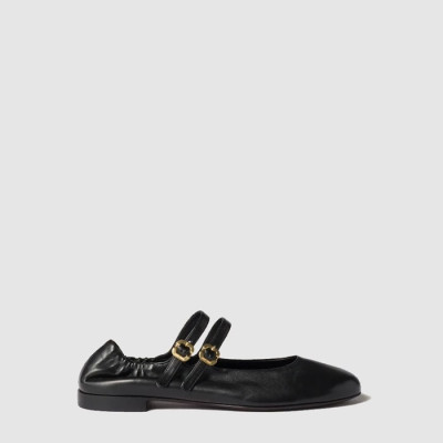 미우미우 여성 루슈 발레리나 - Miu Miu Womens Rouche Ballerina - mis13794x
