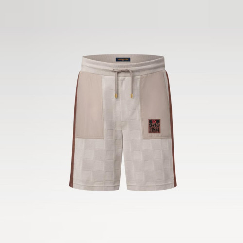 루이비통 남성 다미에 하이브리드 작업복 반바지 - Louis vuitton Mens Damier Hybrid Workwear Shorts - lvc14266x