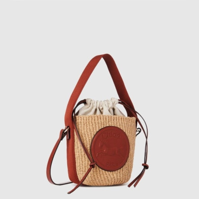 끌로에 여성 스몰 Horse Medal 바스켓 - Chloe Womens Small Horse Medal Basket - chb15049x