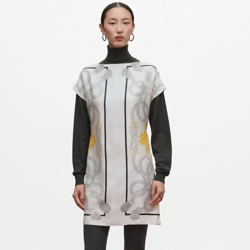 에르메스 여성 실크 원피스 - Hermes Womens Silk One-pieces - hec14384x