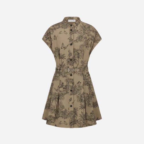 디올 여성 디오리비에라 숏 벨트 셔츠 드레스 - Dior Womens Dioriviera Short Belted Shirtdress - dic14550x