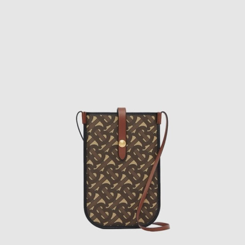 버버리 여성 앤 TB 폰 케이스 미니 백 - Burberry Womens Ann TB Phone Case Mini Bag - bub15640x