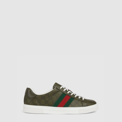 구찌 남성 에이스 스니커즈 - Gucci Mens Ace Sneakers - gus13933x