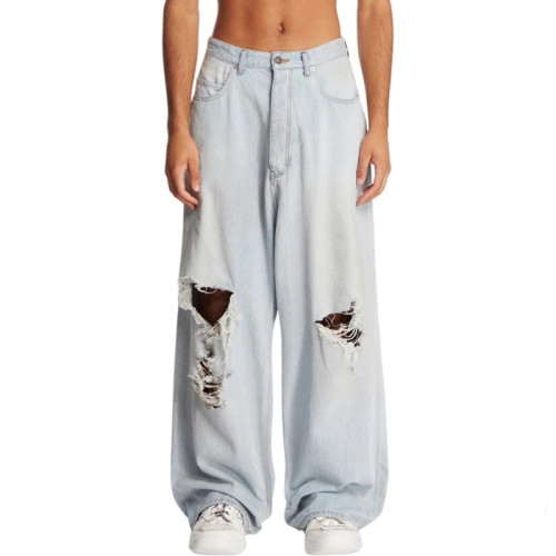발렌시아가 남성 트렌디 청바지 - Balenciaga Mens Trendy Jeans - bac14624x