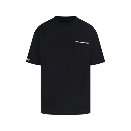 크롬하츠 남성 라운드 반팔티 - Chrom Hearts Mens Round Tshirt - chc14700x