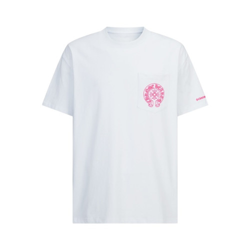 크롬하츠 남성 라운드 반팔티 - Chrom Hearts Mens Round Tshirt - chc14754x