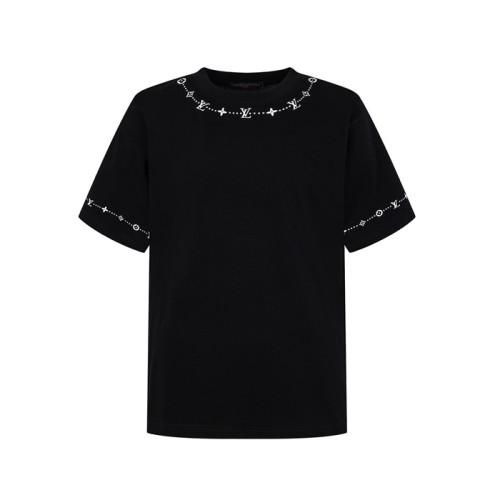 루이비통 남성 라운드 반팔 티셔츠 - Louis vuitton Mens Round Tshirt - lvc15022x