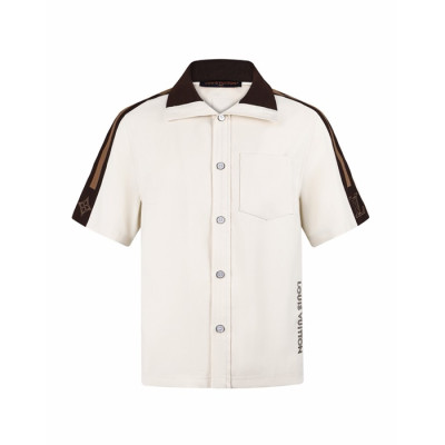 루이비통 남성 반팔 셔츠 - Louis vuitton Mens Short Sleeved Shirt - lvc15253x