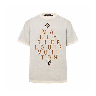 루이비통 남성 반팔 티셔츠 - Louis vuitton Mens Short-sleeved Tshirt - lvc15266x