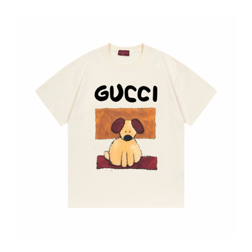 구찌 남성 라운드 반팔티 - Gucci Mens Round Tshirt - guc15389x