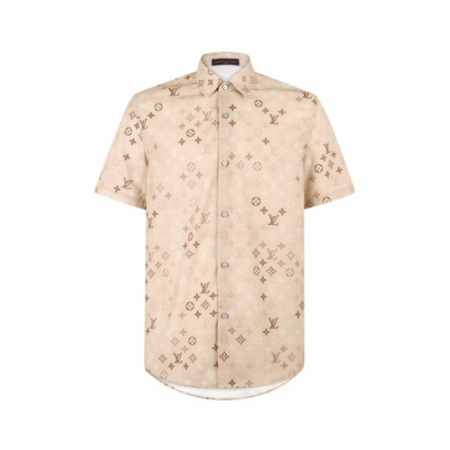 루이비통 남성 반팔 셔츠 - Louis vuitton Mens Short Sleeved Shirt - lvc15419x