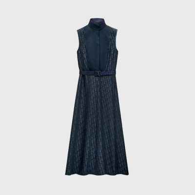 디올 여성 미디 길이 셔츠 드레스 - Dior Womens Mid-Length Shirt Dress - dic15471x