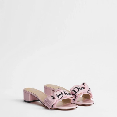 디올 여성 자디올 힐 슬라이드 - Dior Womens JAdior Heel Slides - hes14076x
