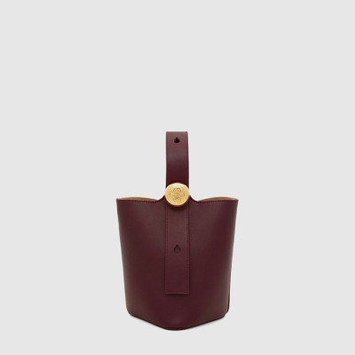로에베 여성 미니 페블 버킷 백 - Loewe Womens Mini Pebble Bucket Bag - lob16022x