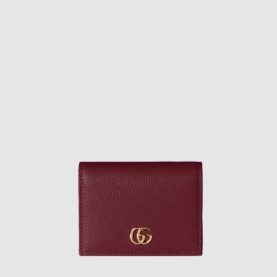 구찌 여성 GG 마몽 바이컬러 스몰 지갑 - Gucci Womens GG Marmont Bicolor Small Wallet - guw807x