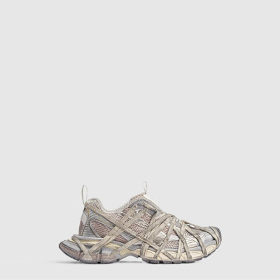 발렌시아가 남/녀 3XL 익스트림 레이스 스니커즈 - Balenciaga Unisex 3XL Extreme Lace Sneakers - bas14123x