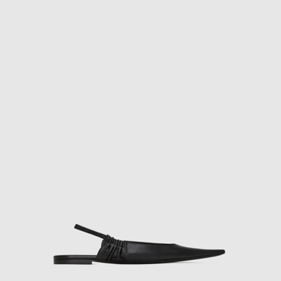 입생로랑 여성 앤 마리 슬링백 플랫 - Saint Laurent Womens Anne Marie Slingback Flats - yss14206x